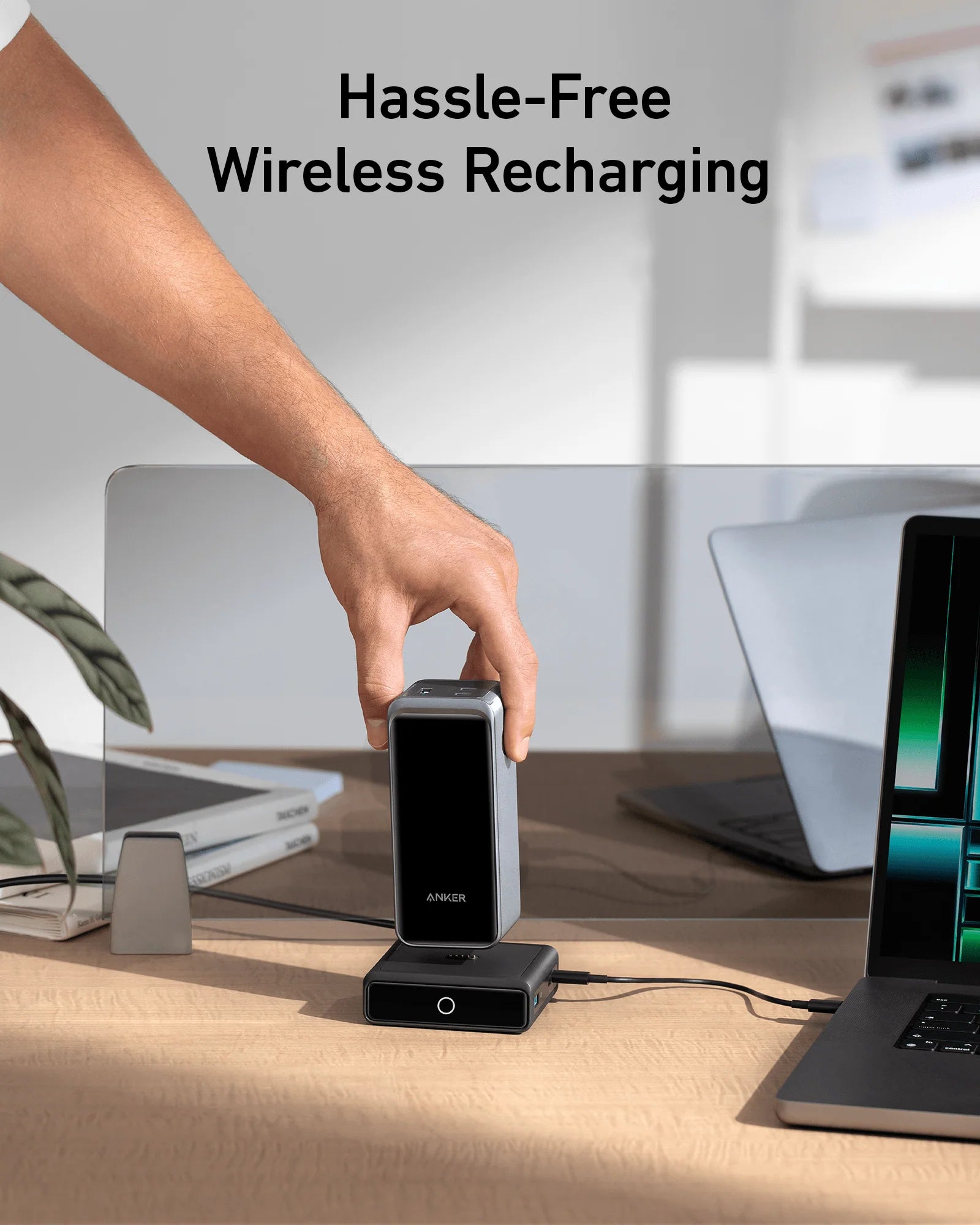 Anker 100W Charging Base – Fast, Wireless Power Bank Dock