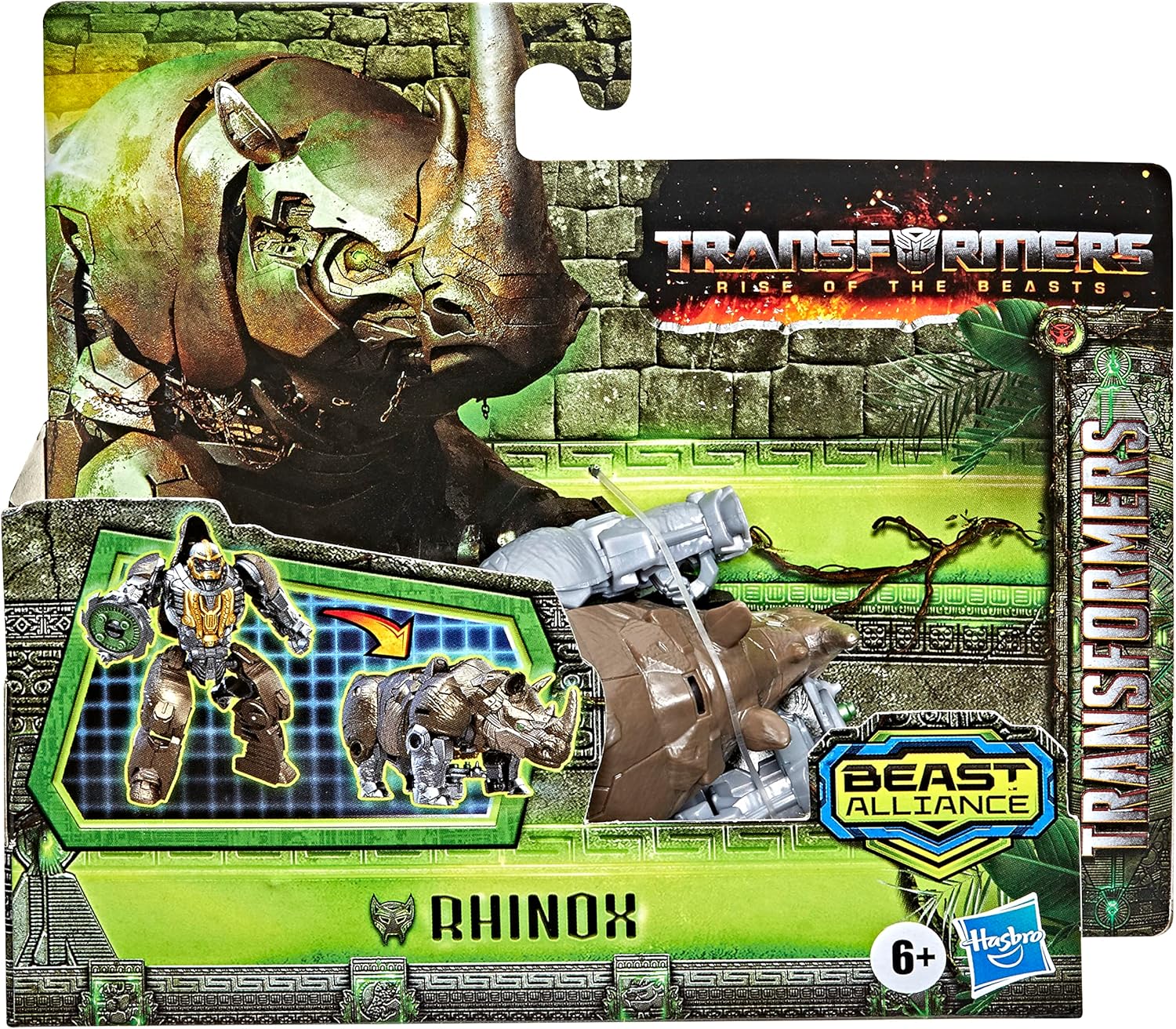 Hasbro Tra Mv7 Rise Of The Beasts Battle Changers Rhinox