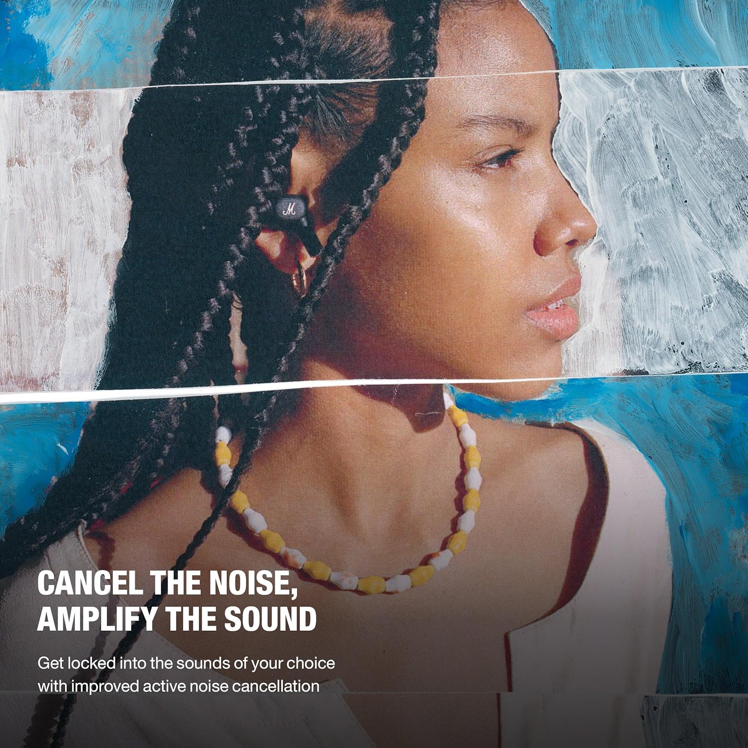 Marshall Motif II True Wireless ANC Earbuds – Black