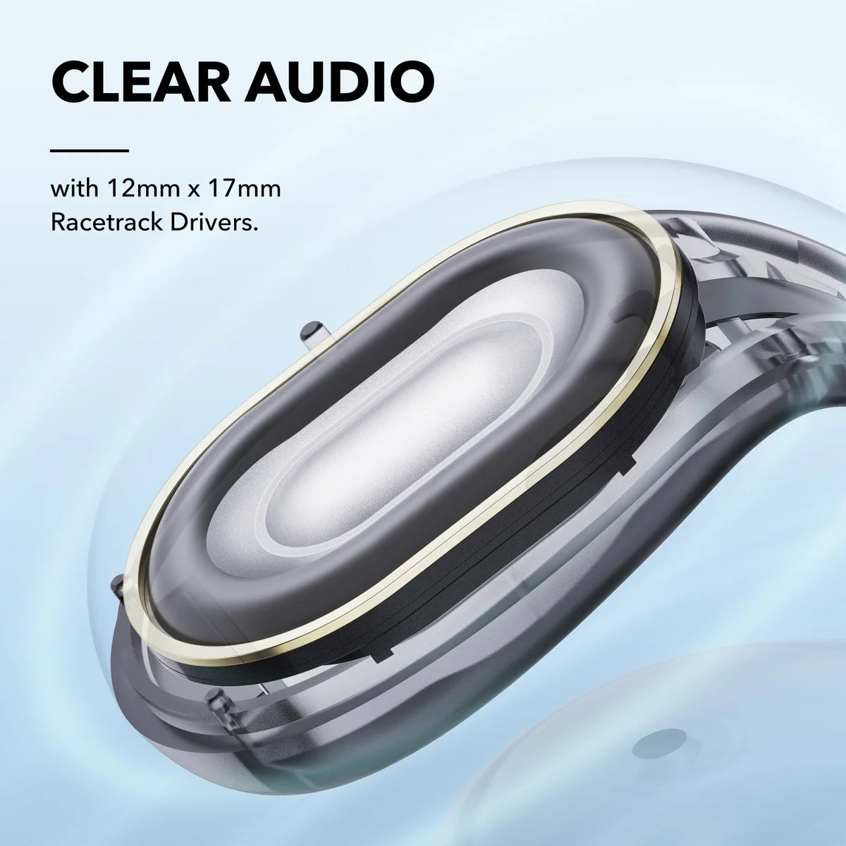 Anker Soundcore C30i Open Ear Comfort and Secure Fit - Black & White