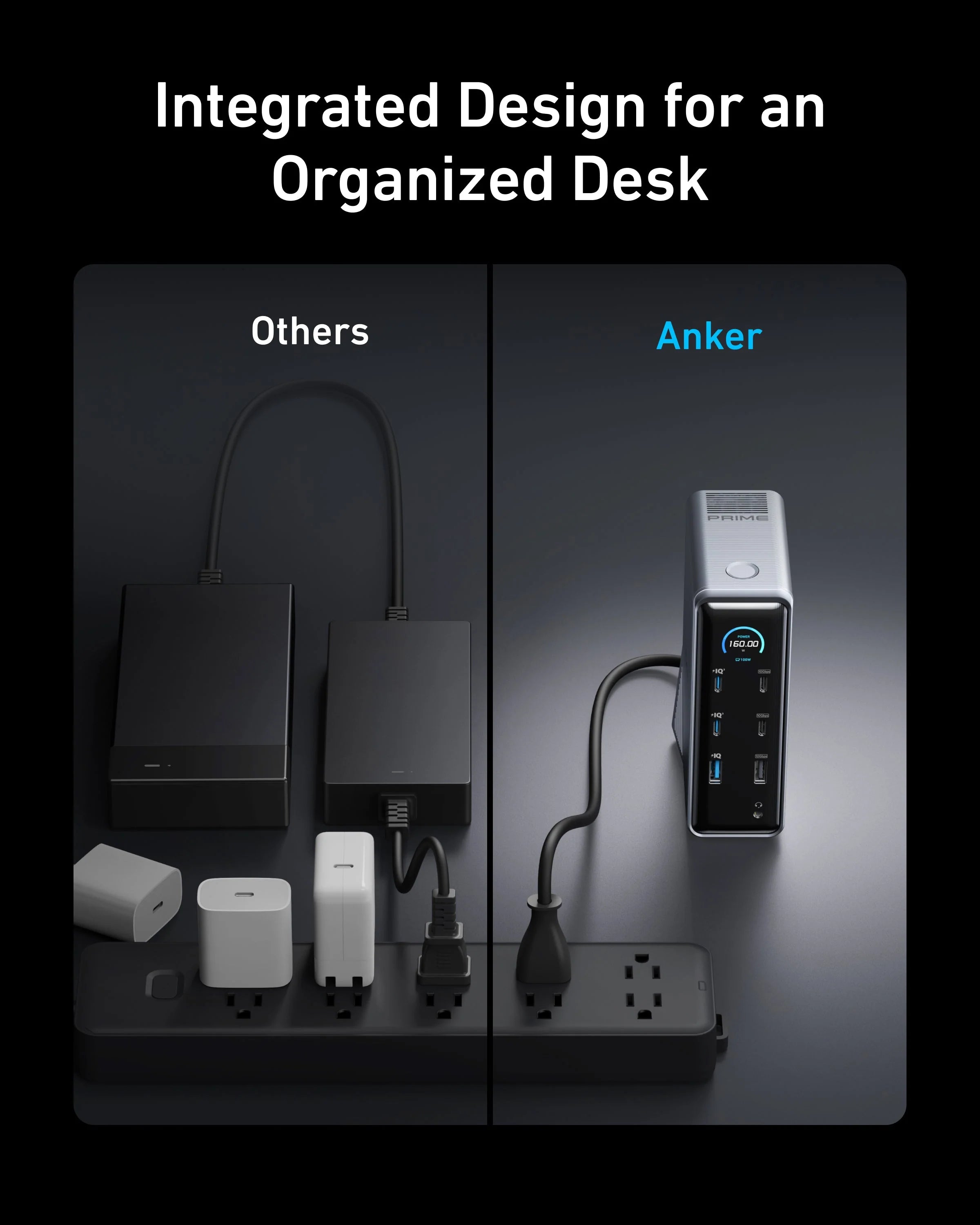 Anker Prime Docking Station (14-in-1), 160W Charging, Dual 4K