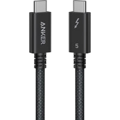 Anker Prime Thunderbolt 5 Cable 1.7ft 80Gbps 240W – Black