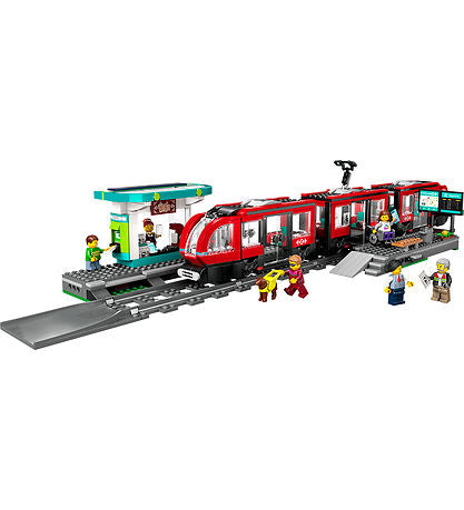 LEGO City Downtown Streetcar & Station 60423 – NEW