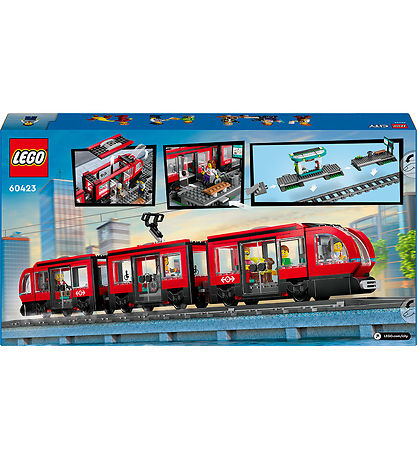 LEGO City Downtown Streetcar & Station 60423 – NEW