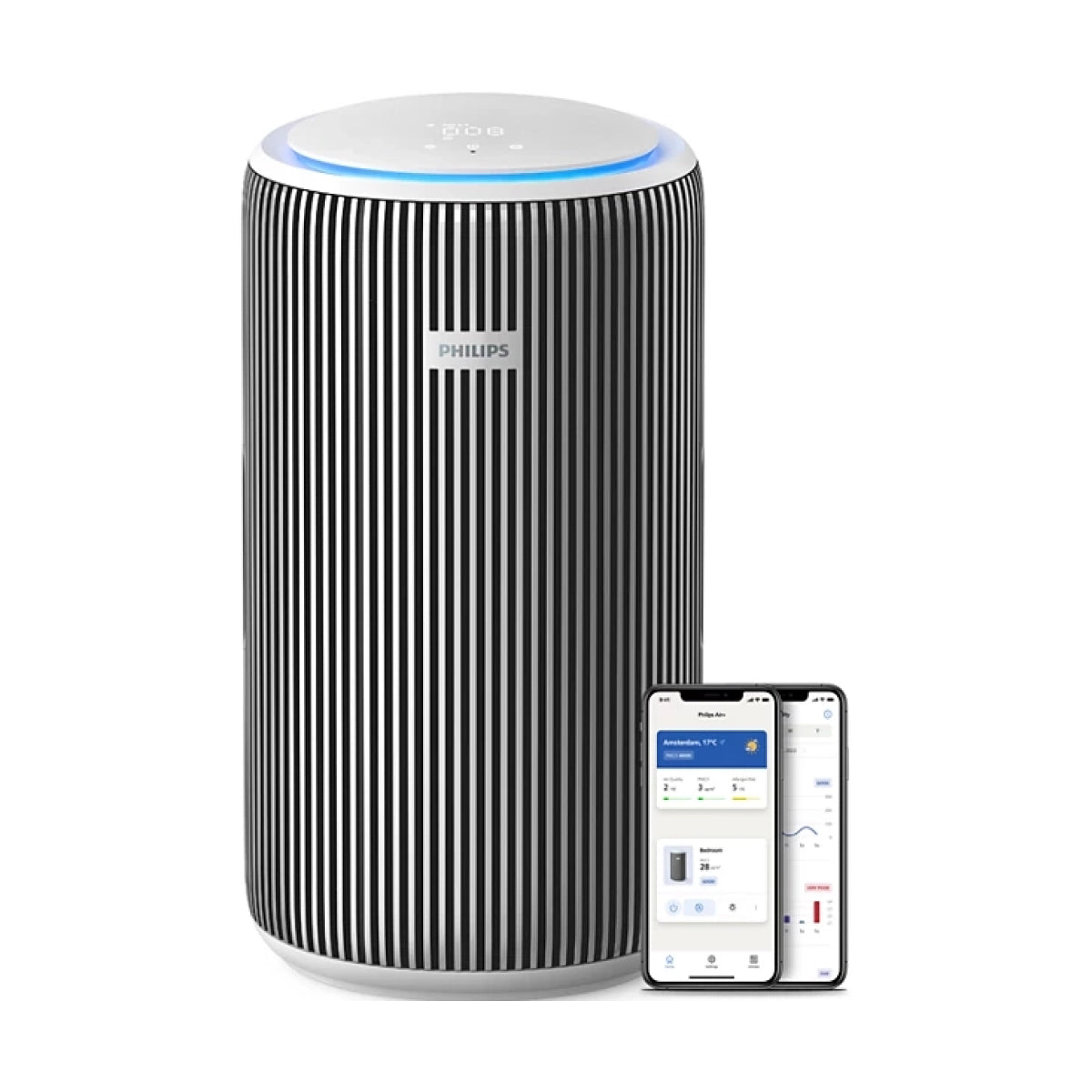 جهاز تنقية هواء فيليبس، مساحة 135 متر مربع - 5 سرعات - AC3220/10