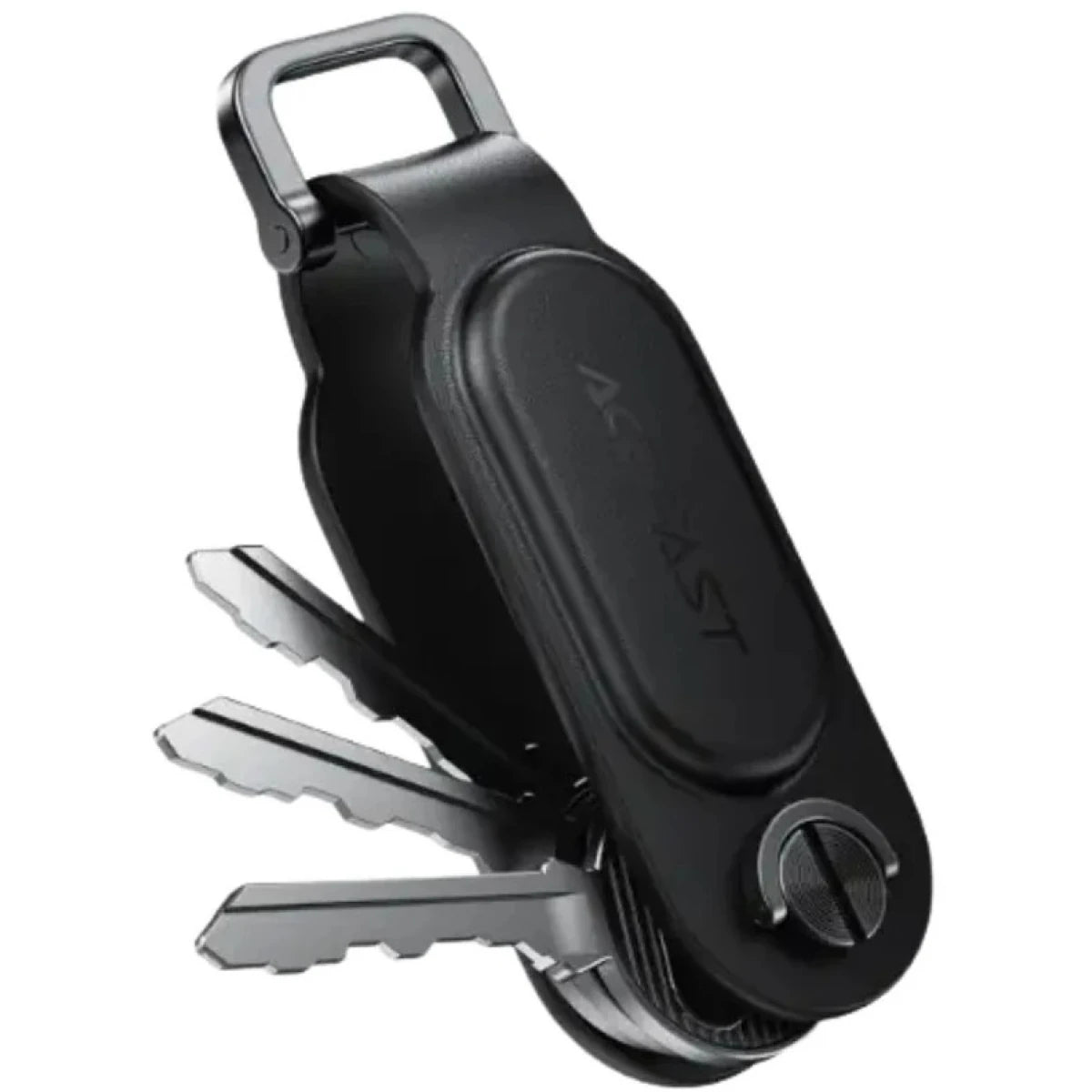 ACEFAST S4 Keychain Tracker – Apple Find My | Anti-Loss Alerts | Anti-Tracking | PU Leather | Share with 5 Devices