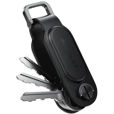 ACEFAST S4 Keychain Tracker – Apple Find My | Anti-Loss Alerts | Anti-Tracking | PU Leather | Share with 5 Devices