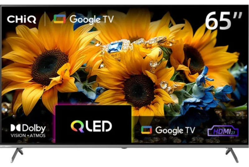 CHiQ 65" QLED 4K UHD Smart Google TV | Dolby Vision
