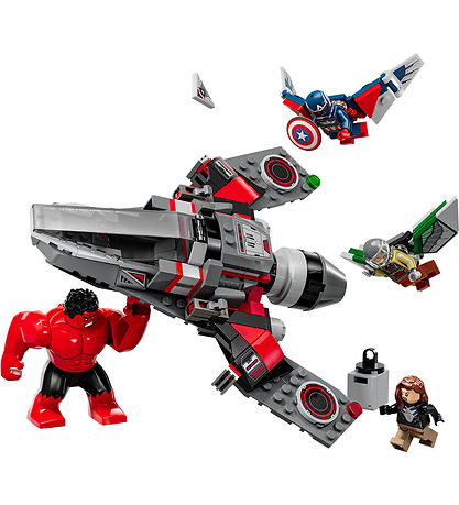 LEGO Marvel - Captain America vs. Red Hulk Battle 76292