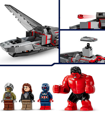 LEGO Marvel - Captain America vs. Red Hulk Battle 76292