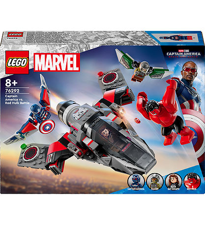 LEGO Marvel - Captain America vs. Red Hulk Battle 76292