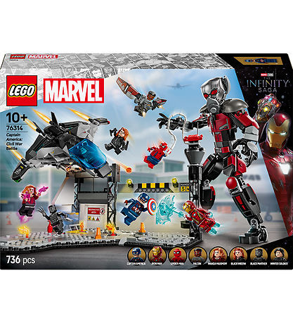LEGO Marvel – Captain America: Civil War Action Battle 76314