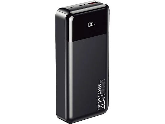 باور بانك CELLECT 20000mAh شحن سريع PD20W – أسود

