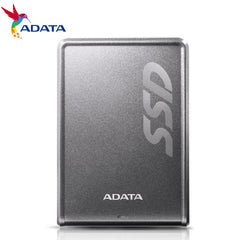 محرك أقراص الحالة الصلبة الخارجي ADATA SV620H 256GB TITANIUM COLOR BOX 