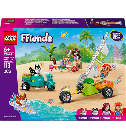 LEGO® Friends - Surfing Dogs & Scooter Adventure 42641