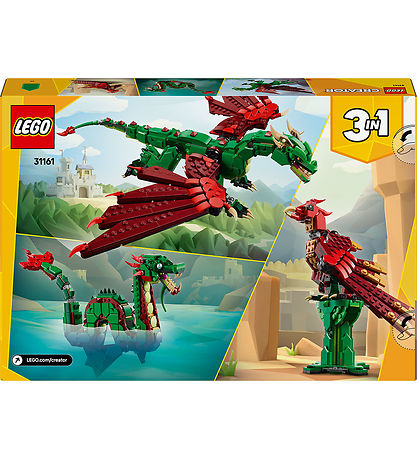 LEGO® Creator - Medieval Dragon 31161 - 3-in-1 - 715 pcs