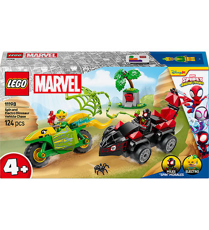 LEGO® Marvel - Spin and Electro Dinosaur Vehicle Chase 11198