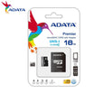 ADATA MICROSDHC 16GB UHS-I CLASS10 SPEED UP TO 80MB/S