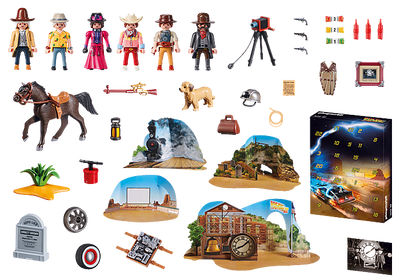 PLAYMOBIL Advent Calendar - Back to the Future Part III