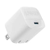 Anker 313 USB-C 30W Wall Charger White - Bundle