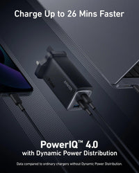 Anker 737 Charger GaNPrime 120W Charge 3 Devices Efficiently