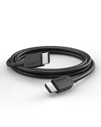 Anker HDMI Cable 6ft 8K Black - Bundle