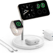 Anker MagGo 3 in 1 MagSafe Wireless Charging Station Qi2 15W - White