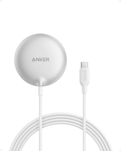 Anker MagGo Wireless Charger Pad 15W Fast Charging - White 