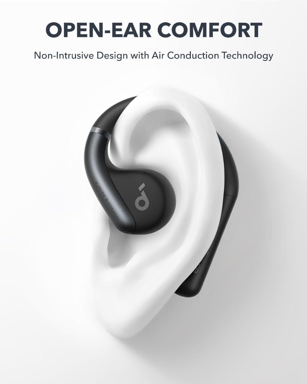 Anker Soundcore AeroFit Headphones 42H Playtime Open Ear Design 