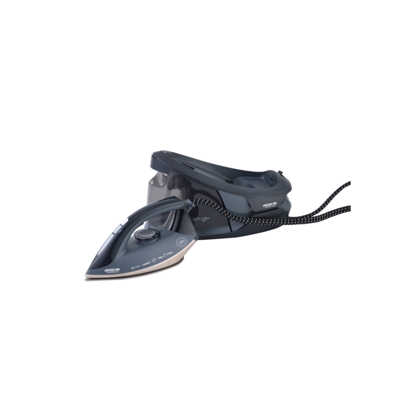 Arshia Pump Iron – Professional Steam Iron for All Fabrics