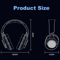 Awei Wireless Headphones Bluetooth Earphones Foldable Gaming Headset Sport Headphone with Mic Music Earbuds 300mAh