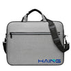 HAING A40 Laptop Briefcase Bag for 15.6-Inch Laptops, Portable Carrying Case, Grey