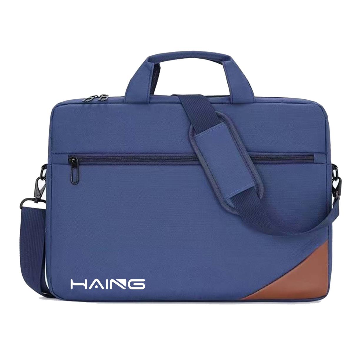 HAING A43 Laptop Briefcase Bag for 15.6-Inch Laptops, Portable Carrying Case