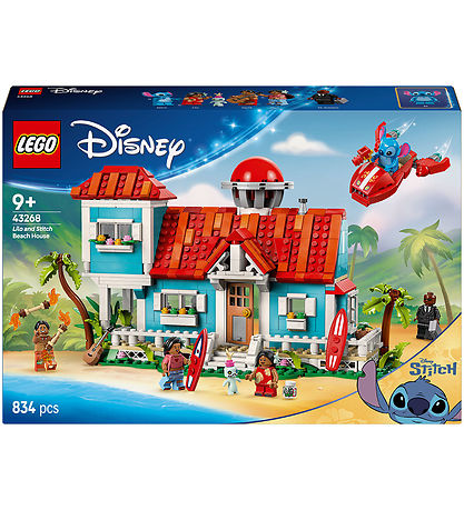 LEGO Disney – Lilo & Stitch Beach House 43268 – 834 pcs
