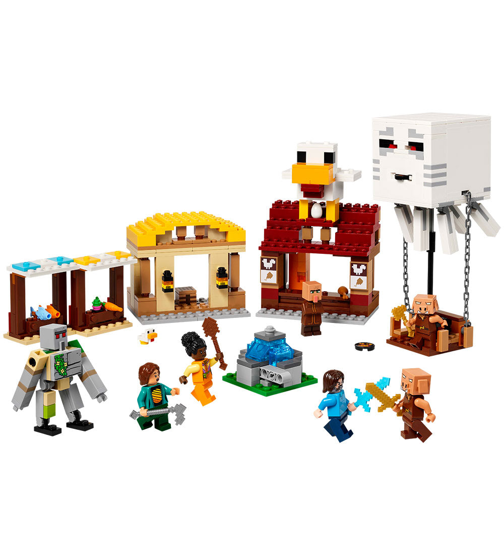 LEGO Minecraft Village Attack 21273 – 555 pcs