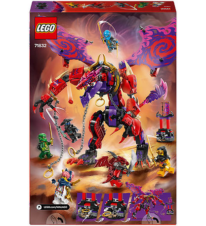 LEGO® Ninjago Chaos Dragon Thunderfang 71832 – 668 Pieces