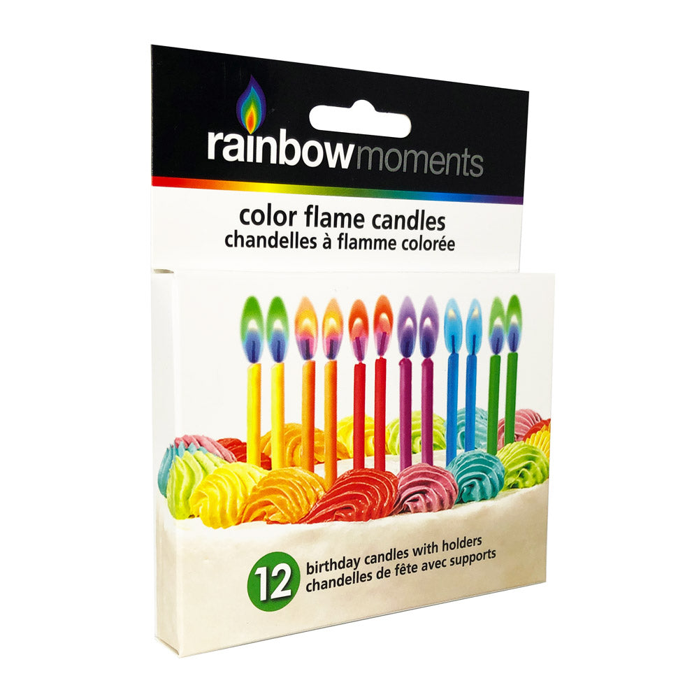 Rainbow Moments Rainbow Moment 12color Flame Candles Rainbow Theme