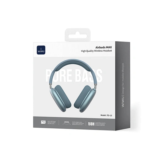 WiWU Airbuds MAX TD-13 - 58H Battery, Pure Bass Headphones