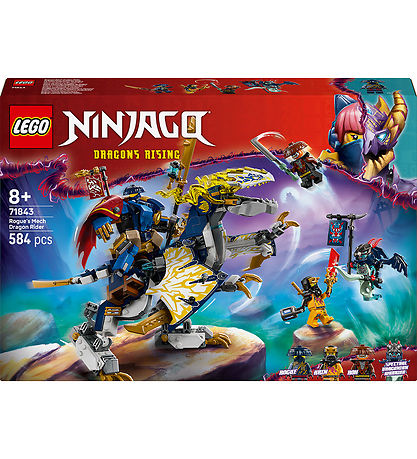 LEGO® Ninjago Rogue's Mech Dragon Rider 71843 – 584 Pieces