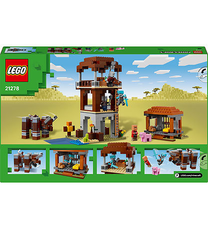 LEGO® Minecraft - Pillager Outpost & Ravager 21278 - 665 pcs