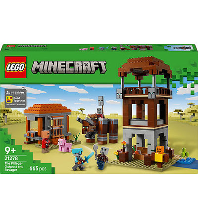 LEGO® Minecraft - Pillager Outpost & Ravager 21278 - 665 pcs