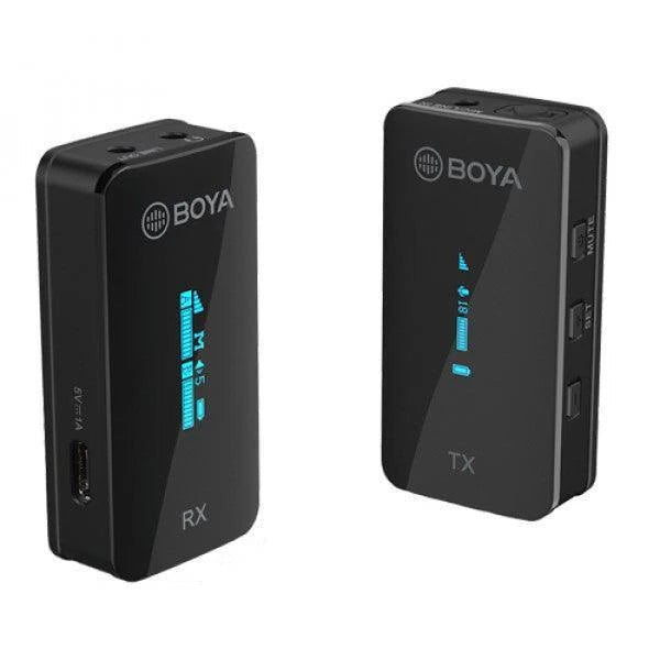 مايك BOYA BY-XM6-S1 لاسلكي صغير لتسجيل احترافي