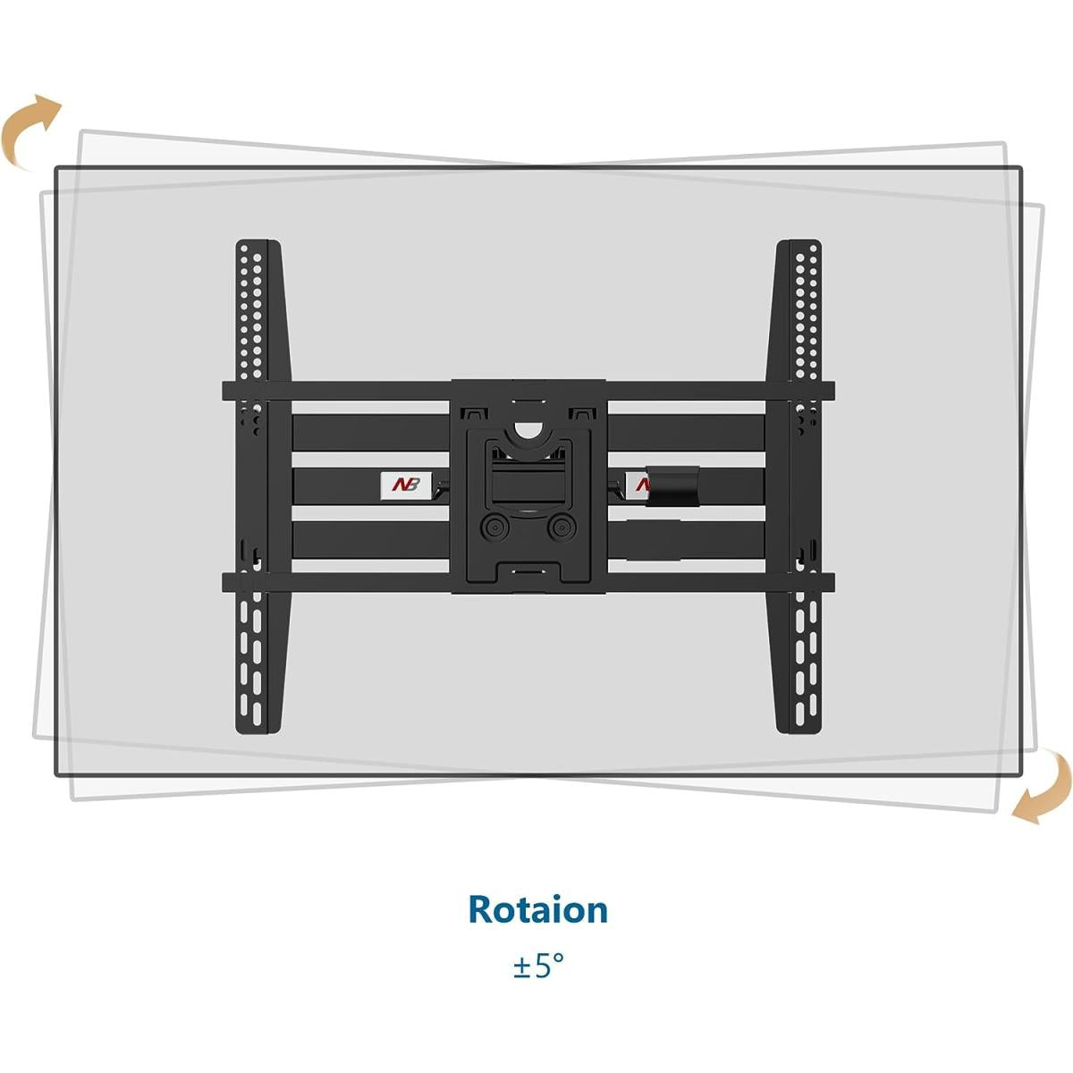 North Bayou SP5 Full Motion TV Wall Mount for 75"-110" Screens