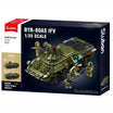 Sluban Modelbricks Tank BTR-80AS IFV 1:35 Scale 619 Pieces | M38-B1251