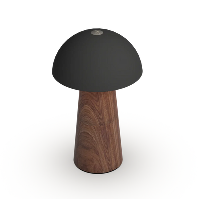 Kreafunk Bello Portable LED Lamp – Brown Wood | 50H Battery