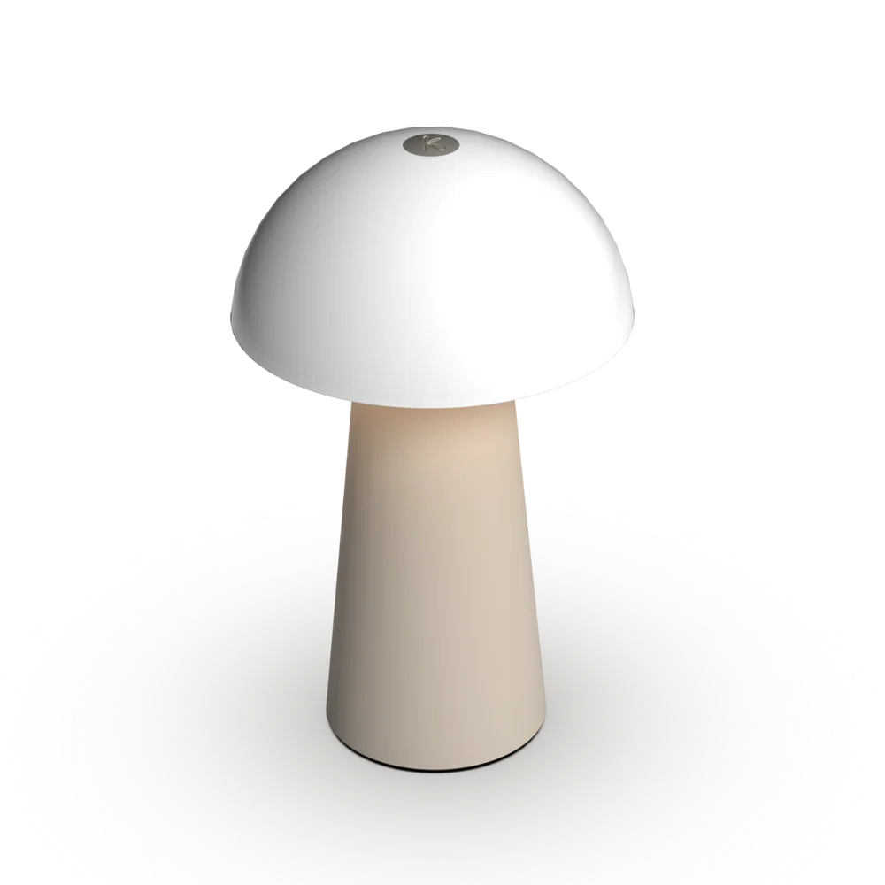 Kreafunk Bello Portable LED Lamp – Ivory Sand | 50H Battery