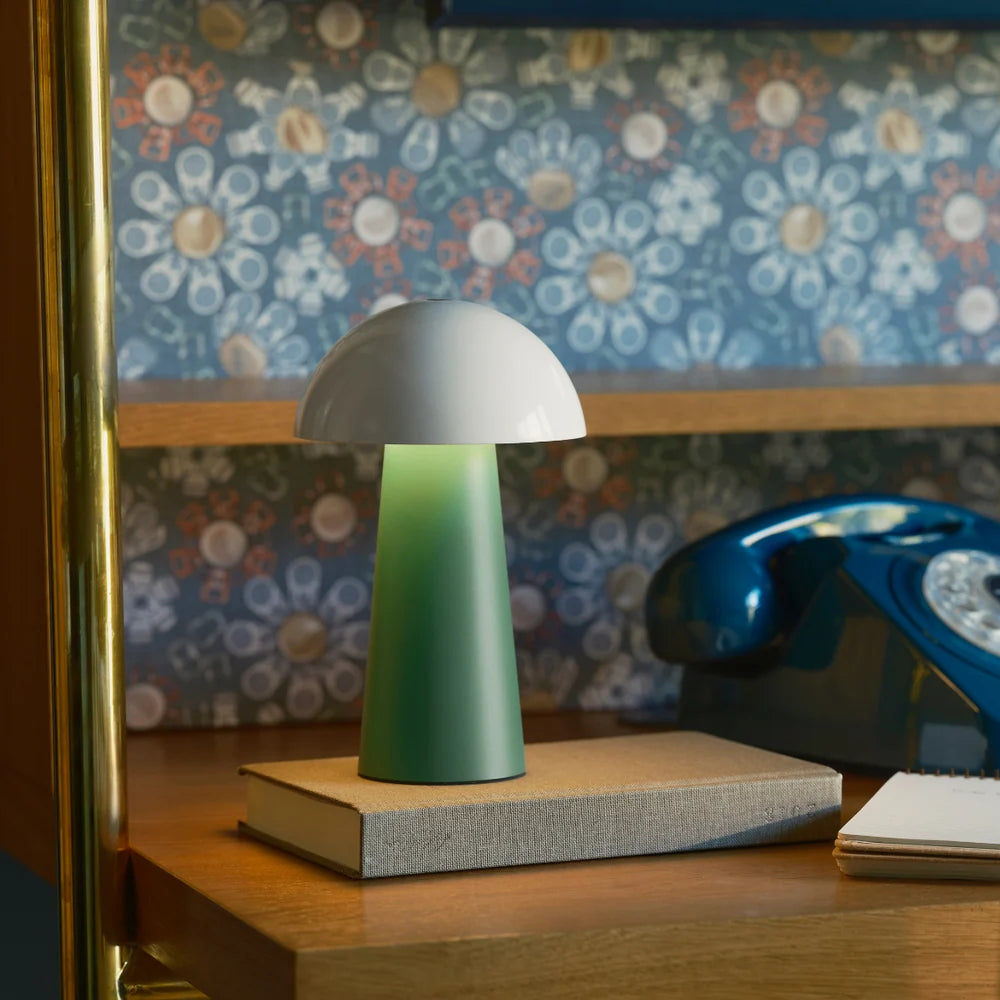 Kreafunk Bello Portable LED Lamp – Nordic Green | 50H Battery