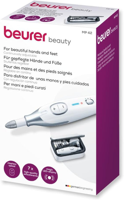 Beurer MP 42 Manicure & Pedicure Set Professional Nail Care