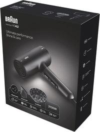 Braun BRHD425SDE Satin Hair 4 Ionic Hair Dryer 2100W