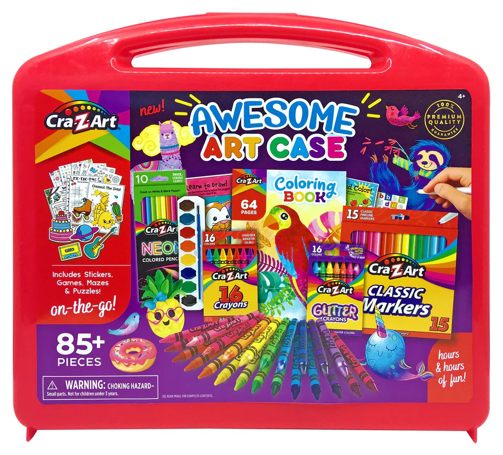 Car-Z-Art Awesome Arts Case – Creative Art Kit for Kids